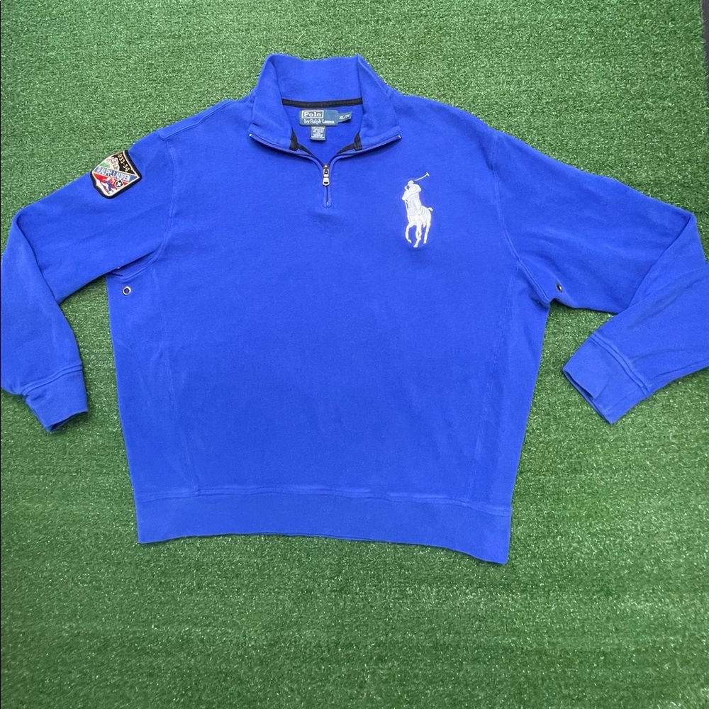 Ralph Lauren Big Pony Polo 1/4 zip pullover